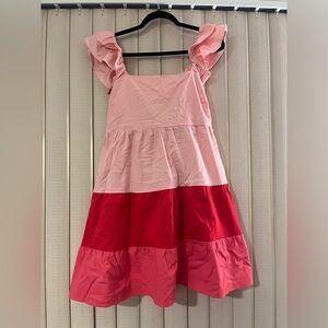 Pink cotton sundress